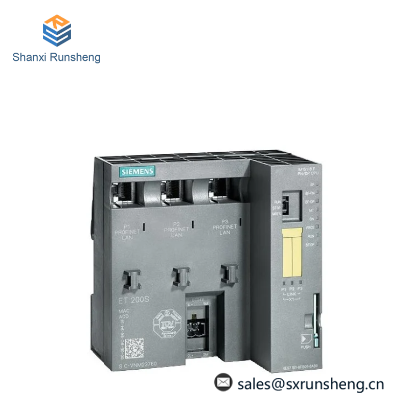 SIEMENS 6ES7151-8FB01-0AB0 ET 200S, IM151-8F PN/DP CPU