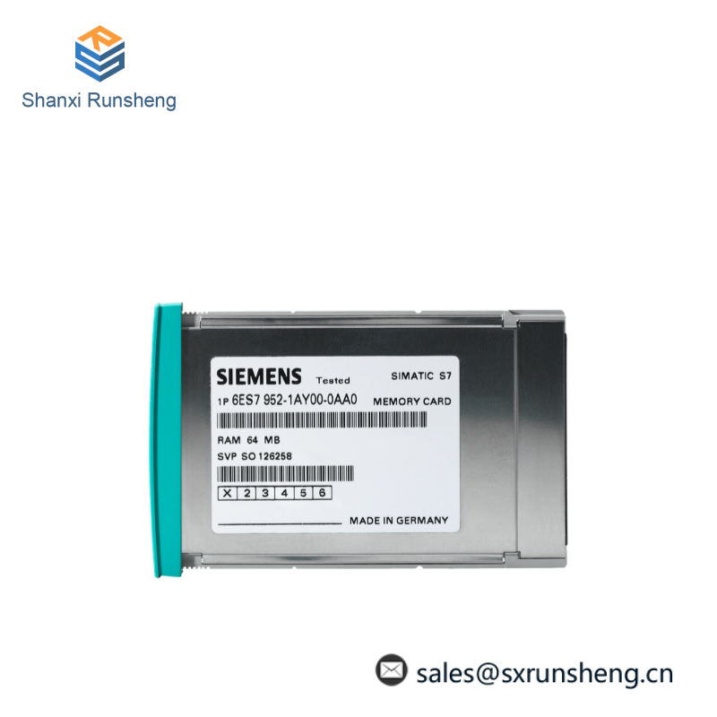 SIEMENS 6ES7952-1AH00-0AA0 RAM MEMORY CARD