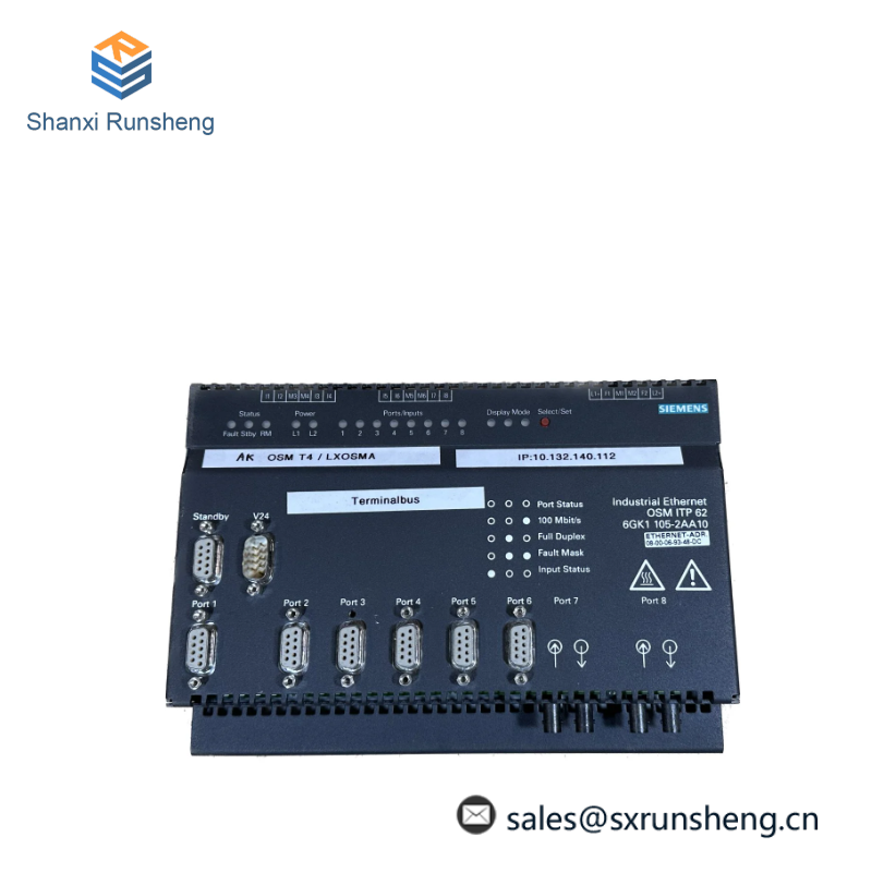 SIEMENS 6GK1 105-2AA10 OSM ITP62 Optical Switch Module