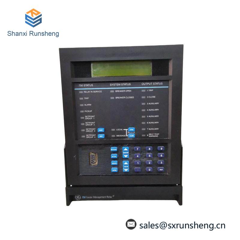 GE 750-P5-G5-D5-HI-A20-R-E-H FEEDER MANAGEMENT RELAY