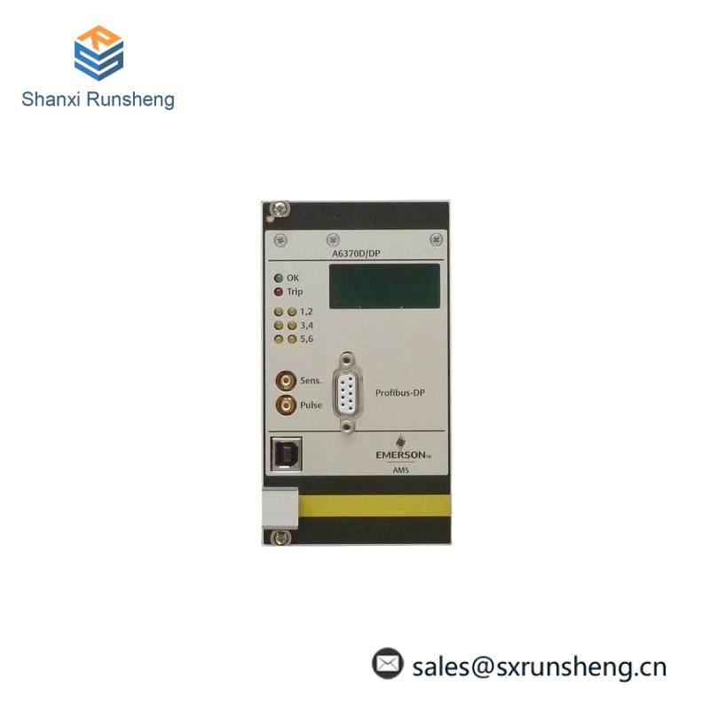 EMERSON A6370D Overspeed Protection Monitor