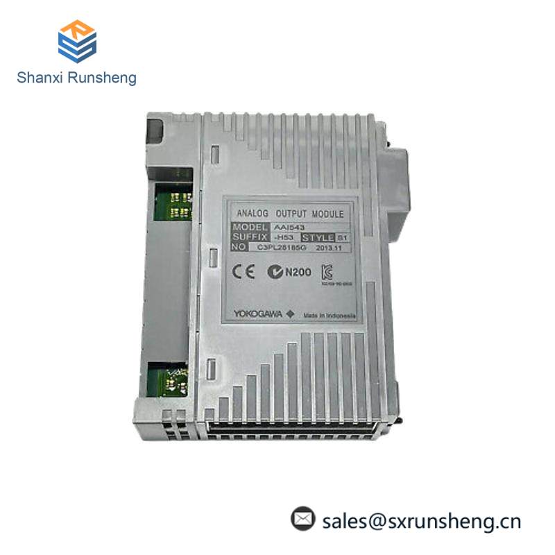 YOKOGAWA AAI543-H53 S1 ANALOG INPUT MODULE