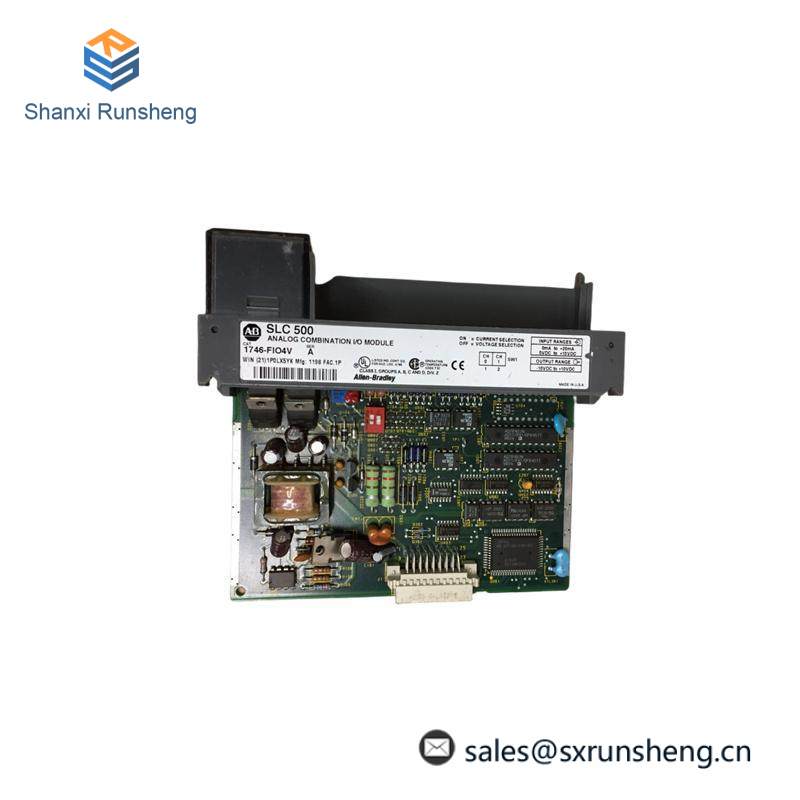 AB 1746-FIO4V FAST ANALOG I/O MODULE