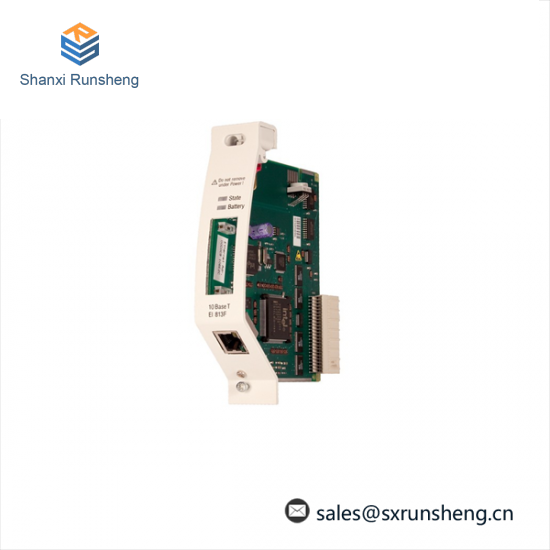 ABB 3BDH000022R1 EI813F Ethernet Module 10BaseT