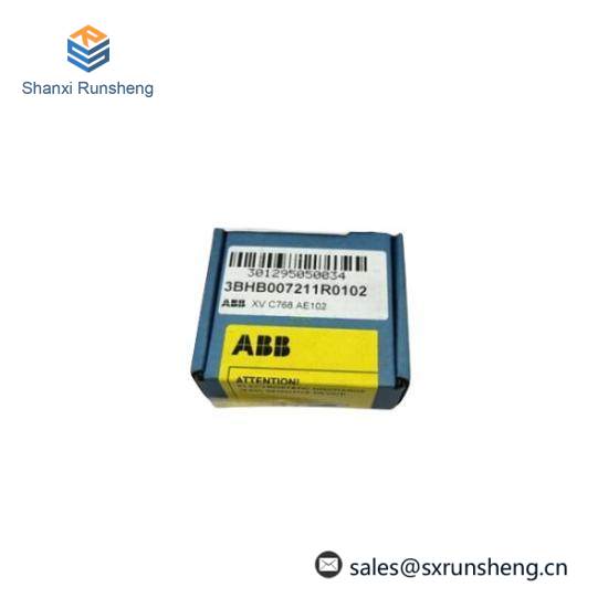 ABB 3BHB007211R0101 ;XVC768AE101 Control Board