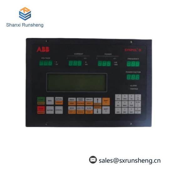 ABB 3DDE300410 CMA 130 Display Front Panel