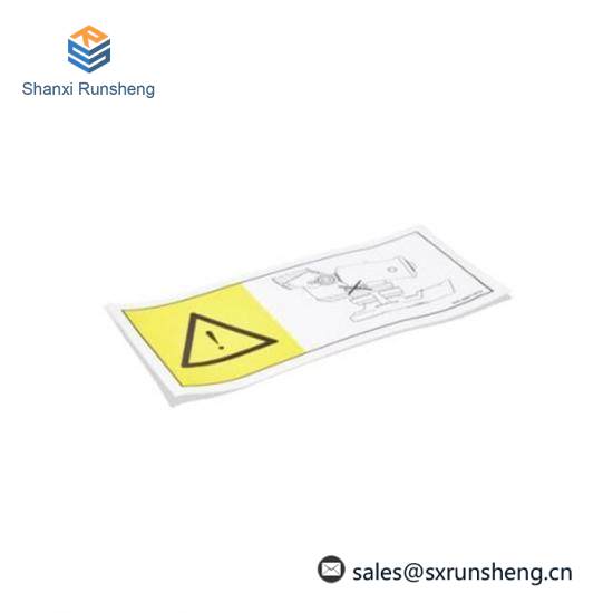 ABB 3HAC020611-001 Warning label robotic parts