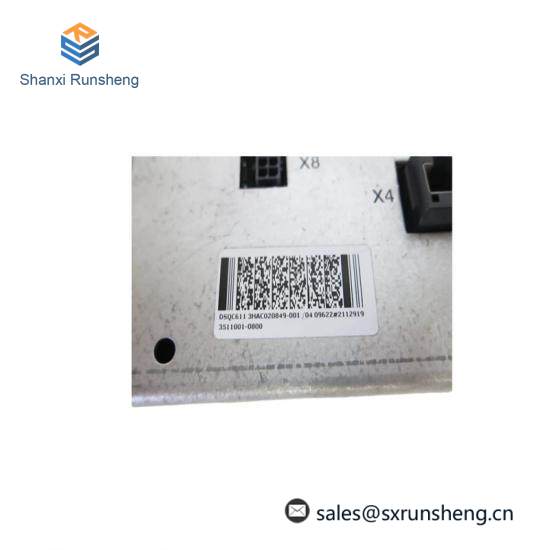 ABB 3HAC020849-001 Contactor board Unit DCS MODULE