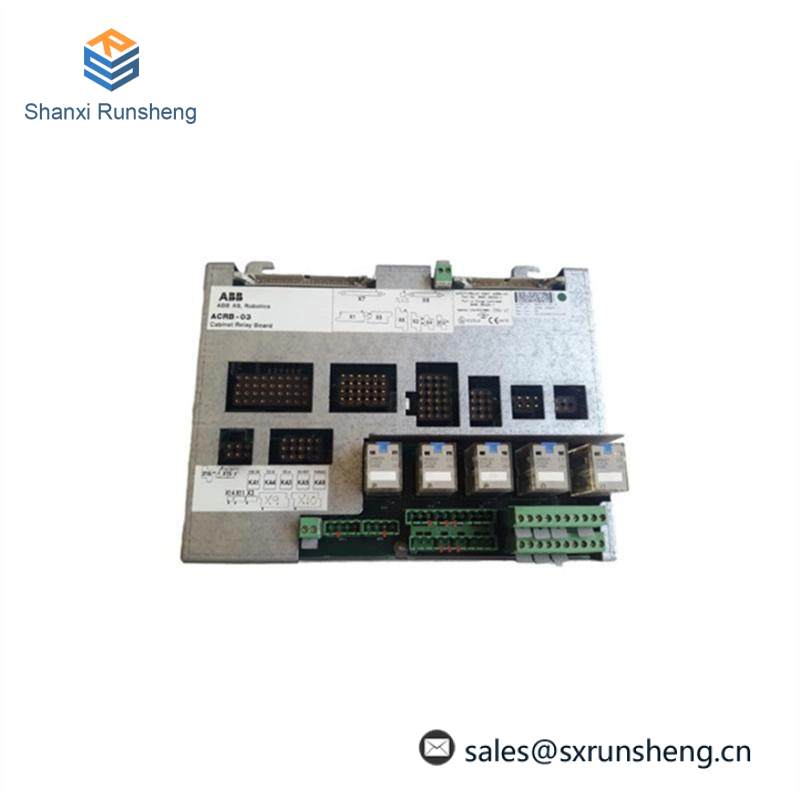 ABB ACRB-03 3HNE08250-1 Safety Cabinet Relay Board