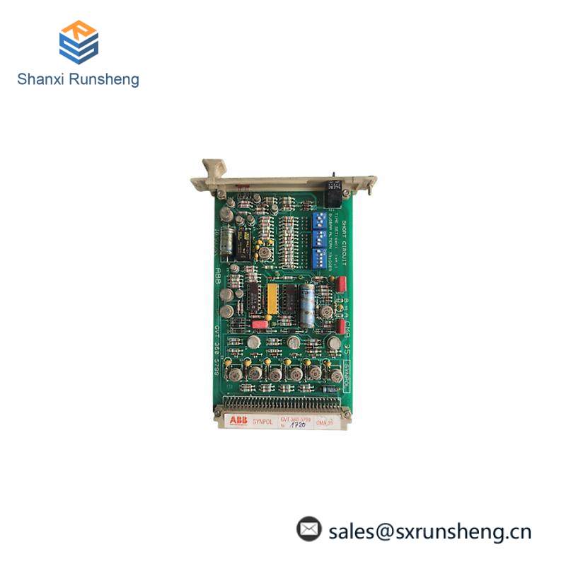 ABB CMA35 GVT3605799 Short Circuit Card