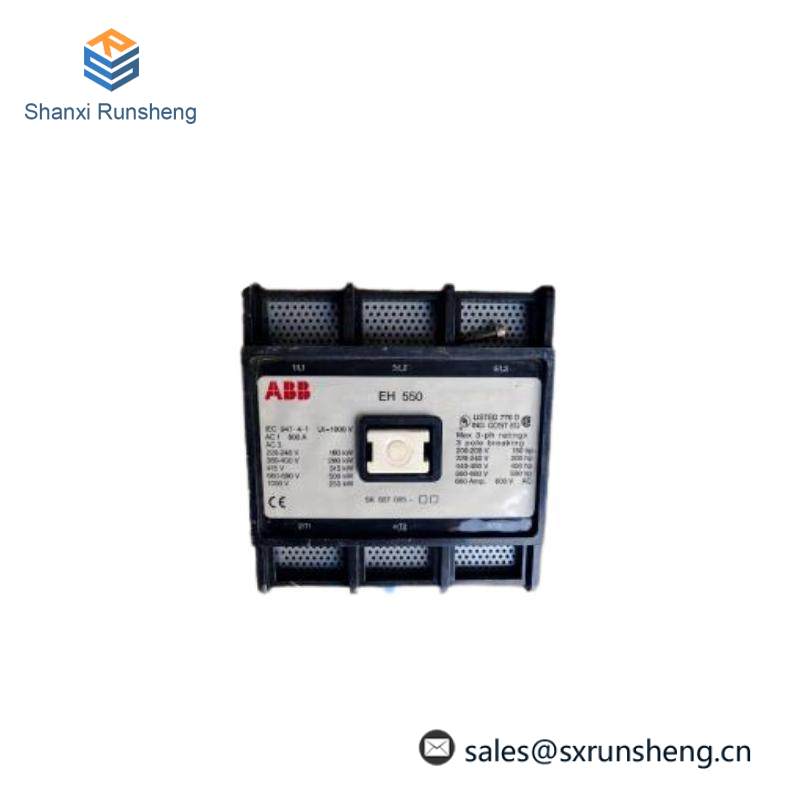 ABB EH550G 3P CONT.110VDC W/RECT.120V