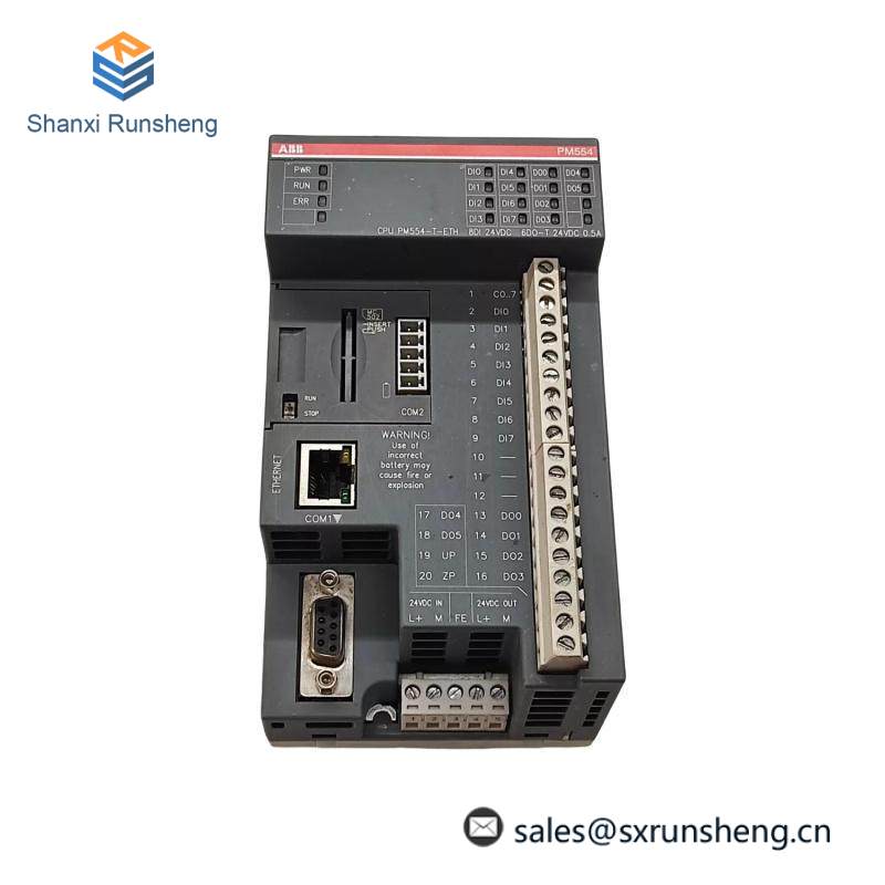 ABB PM554-T-ETH A0 PLC Automation CPU