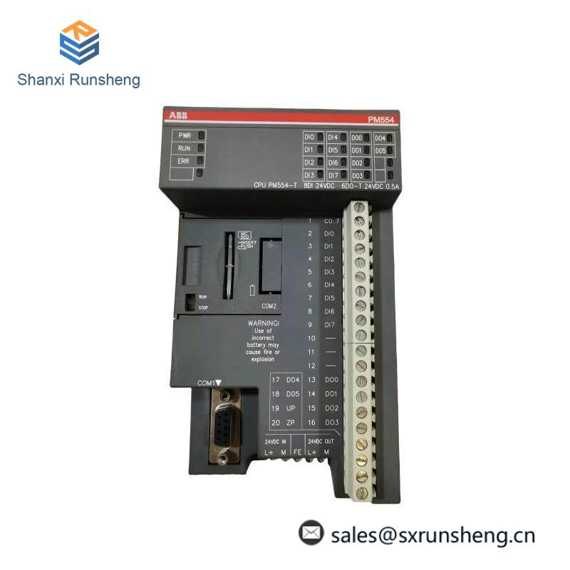 ABB PM554-T A0 PLC Automation CPU