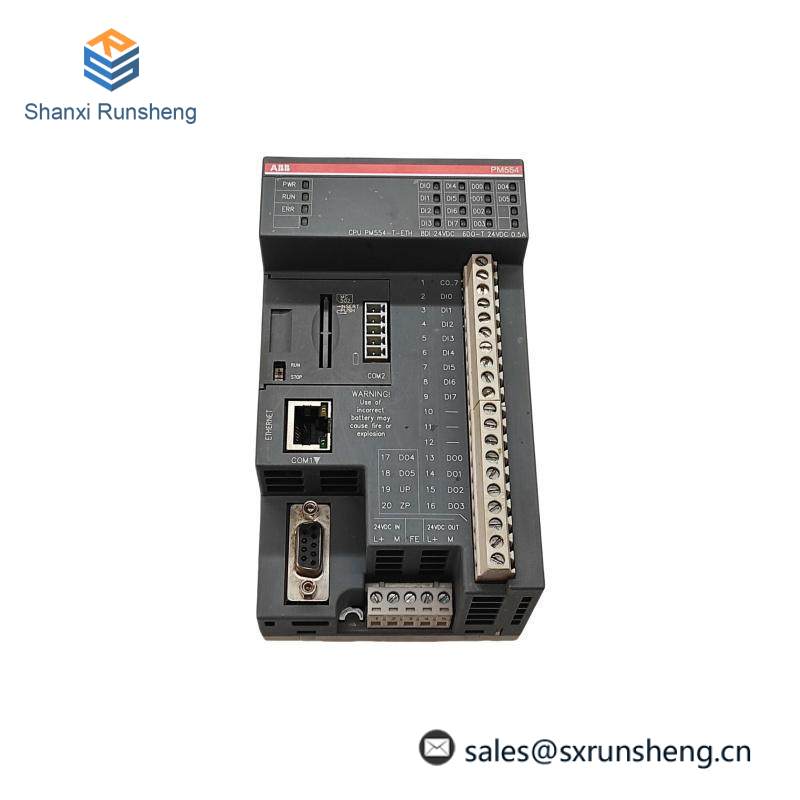 ABB PM564-R-ETH-AC A0 PLC Central Processing Unit