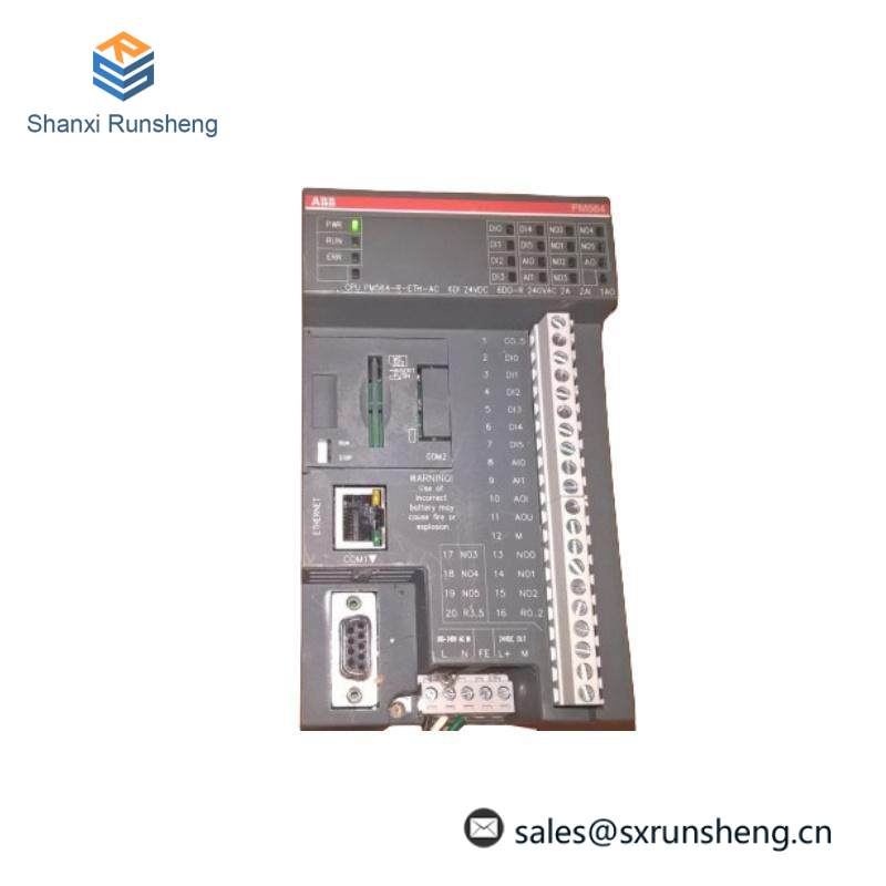 ABB PM564-R-ETH A0 PLC Central Processing Unit