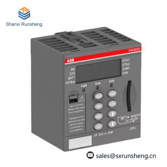 ABB PM5650-2ETH 1SAP141000R0278  Processor Module