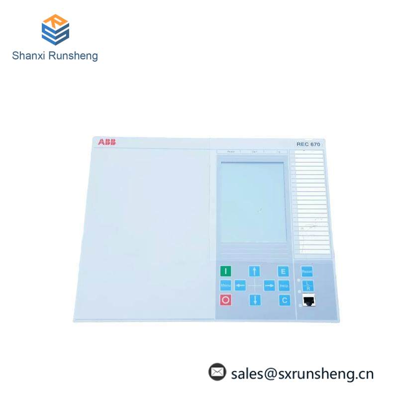 ABB REC670 1MRK000008-NB Rec670 Bay Control Display