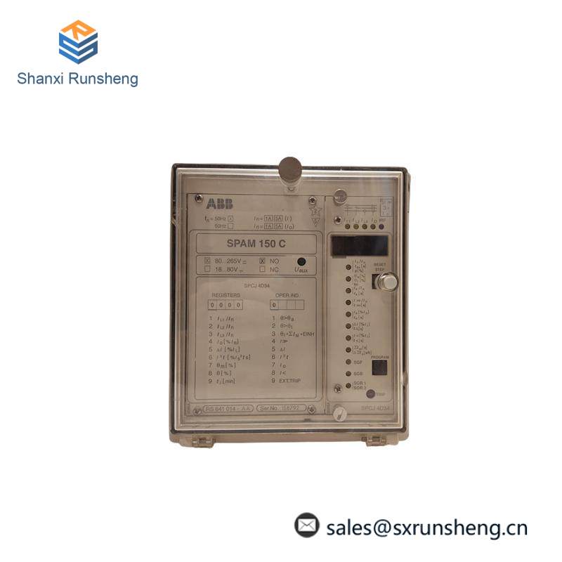 ABB SPAM-150C MOTOR PROTECTION RELAY