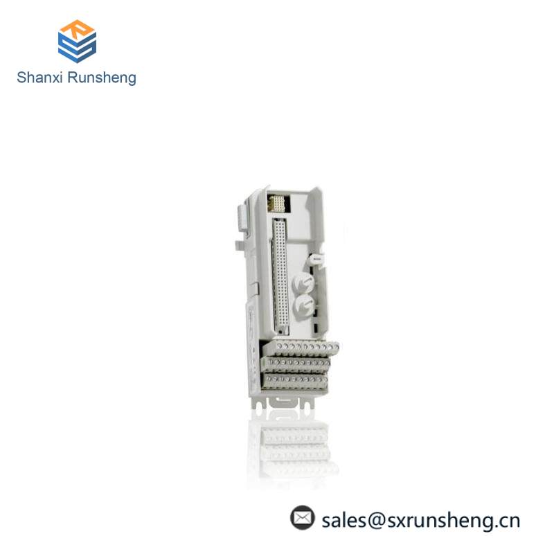 ABB TU810V1 3SBE013230R1 Compact Module Termination Unit 2x8 signal terminals.