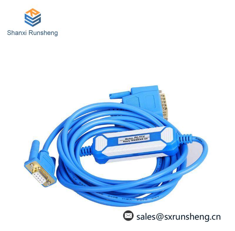 SIEMENS AMSAMOTION PC-TTY S5 PLC programming cable