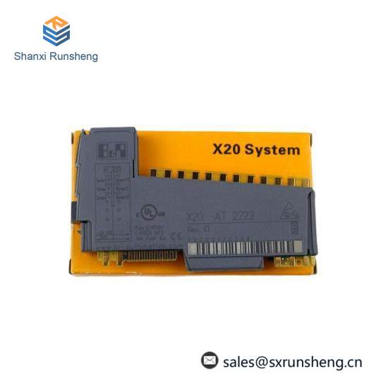 B&R X20AT4222 input module