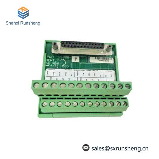 BENTLY NEVADA 125808-02A Terminal Block Board