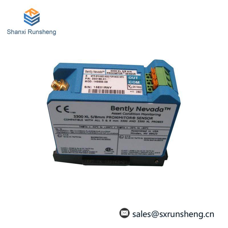 BENTLY NEVADA 330180-X2-05 MOD: 181634-02 Proximity Sensor