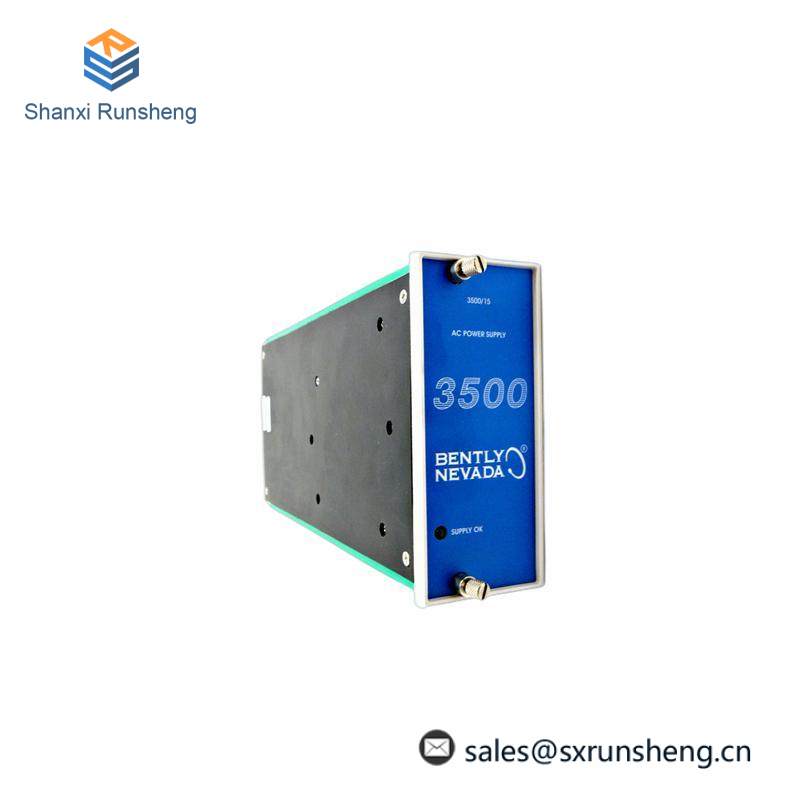 Bently Nevada 3500/15 AC 127610-01 AC Power Supply Module