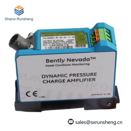 Bently Nevada 350500-00-00-00-11-00 Dynamic Pressure Charge Amplifier