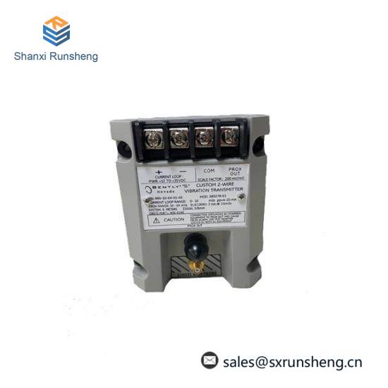 Bently Nevada 990-08-XX-01-00 2-Wire Vibration Transmitter
