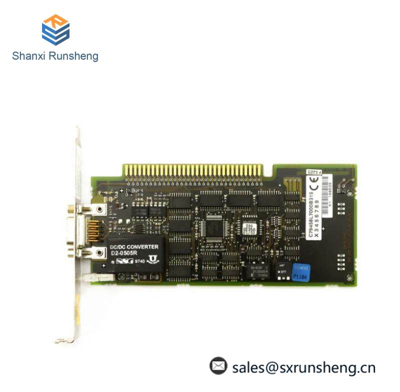 SIEMENS C79-458-L7000-B315 MPI/Profibus DP PC Card ISA