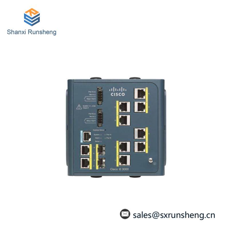 CISCO IE-3000-8TC INDUSTRIAL ETHERNET SWITCH