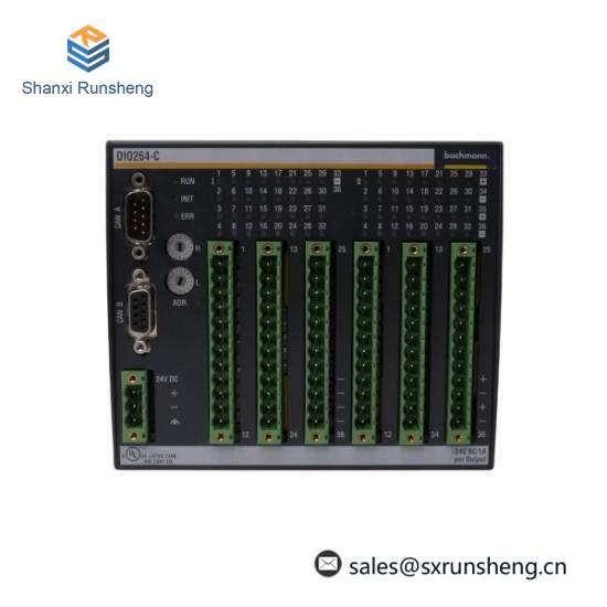 DIO264-C  Digital Input/Output Module  Bachmann