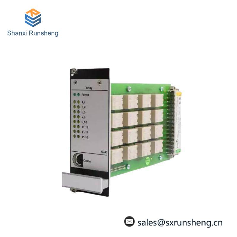 Emerson A6740-10 16-Channel Output Relay Module