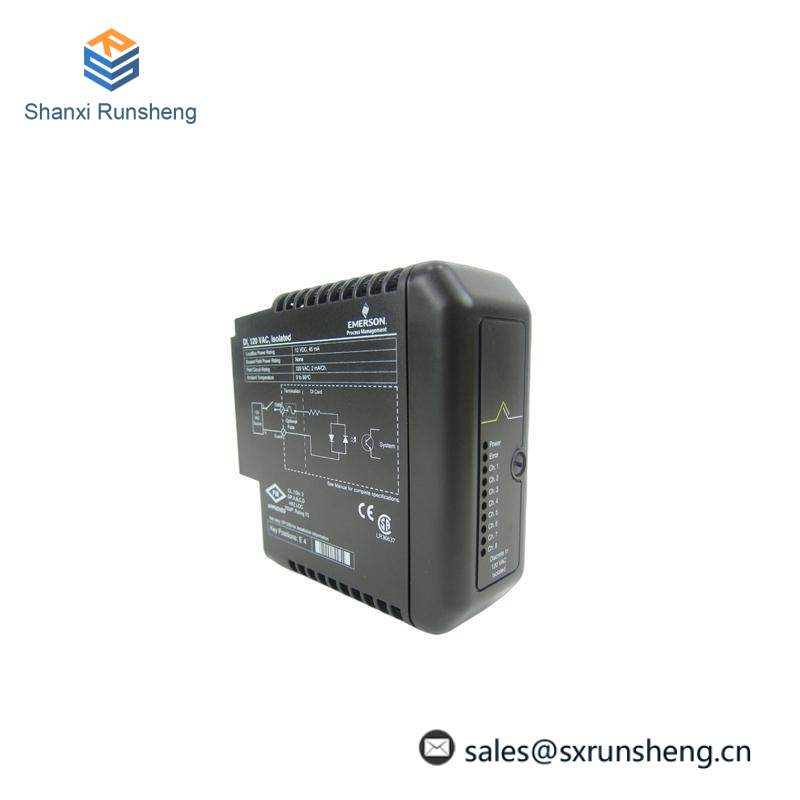 Emerson KJ3001X1-CA1 12P1980X062 DISCRETE INPUT MODULE