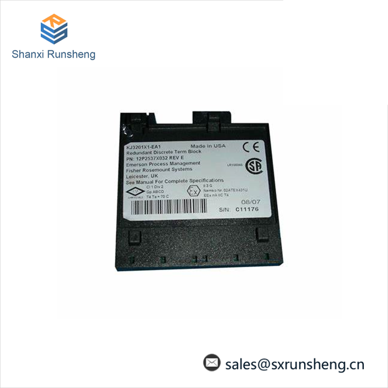 EMERSON KJ3201X1-EA1 Redundant Discrete Terminal Block