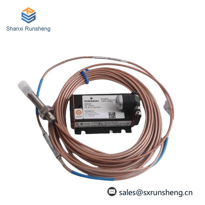 Emerson PR6423/002-131 CON021 Eddy Current Displacement Sensor