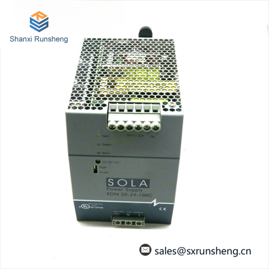 EMERSON SDN 20-24-100C Input Nominal AC Voltage