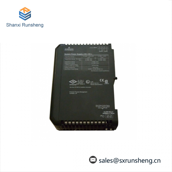 EMERSON VE4015 Pulse Count Input Card