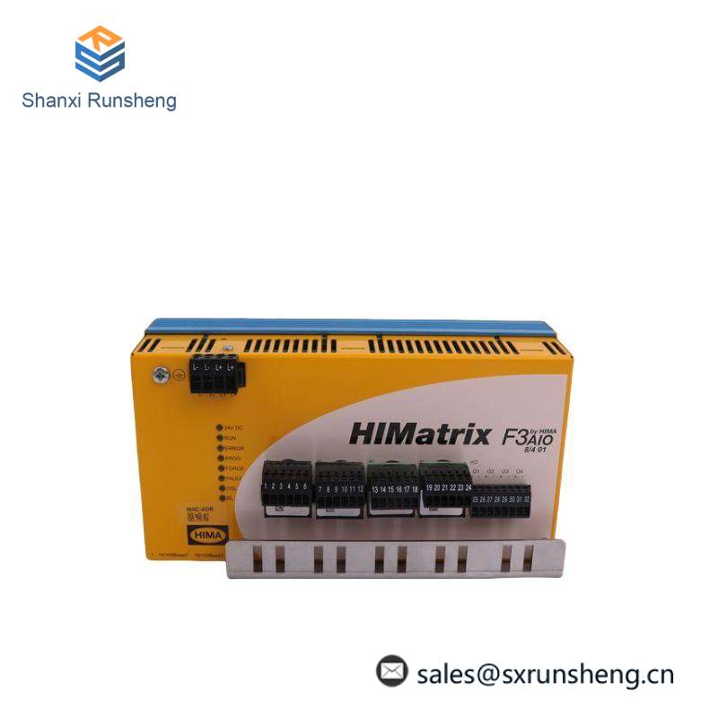 HIMA F3 AIO 8/4 01 F3AIO8/401 HIMatrix Safety-Related Controller