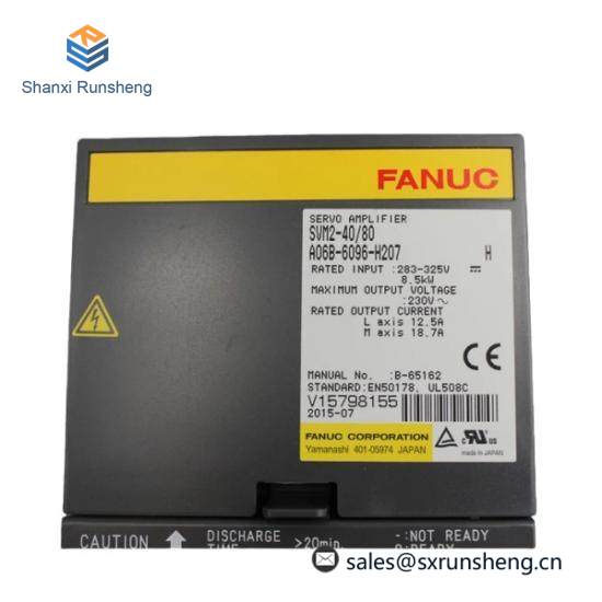 Fanuc A06B-6096-H207  GE Servo Module