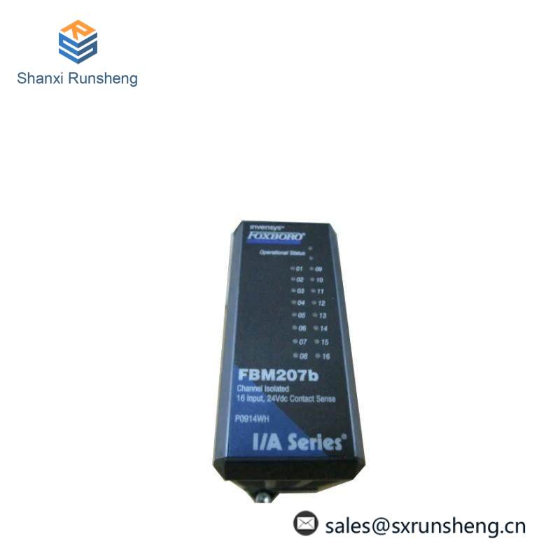 FOXBORO FBM207B Channel Isolated 16 Input Module