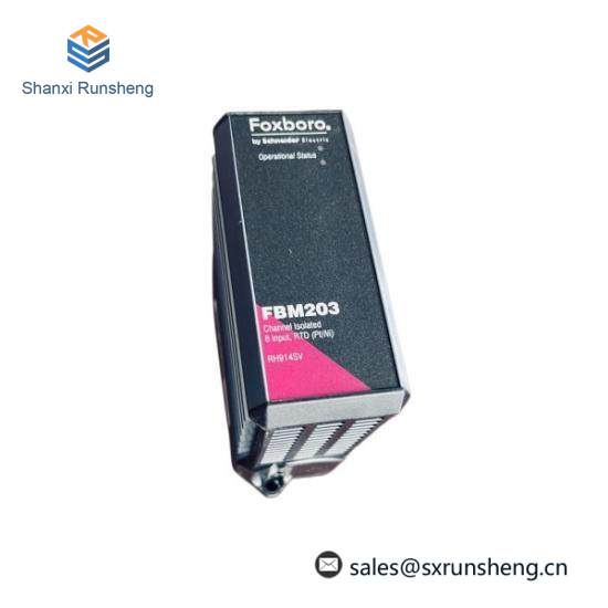 FOXBORO FBM203 RH914SV Channel Isolated input module
