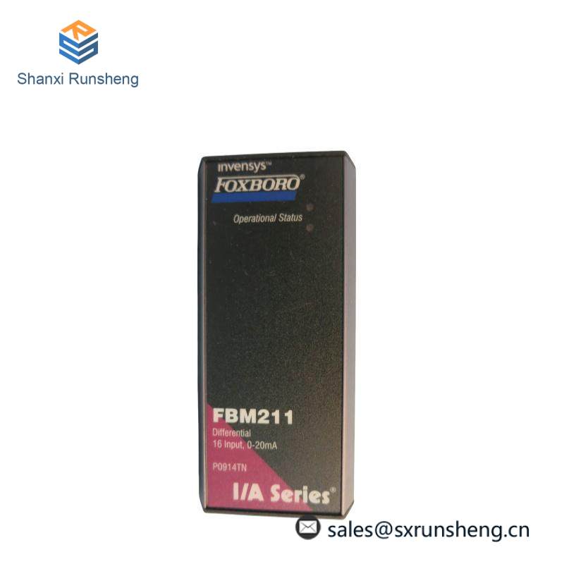 FOXBORO FBM211 P0914TN DIFFERENTIAL INPUT MODULE