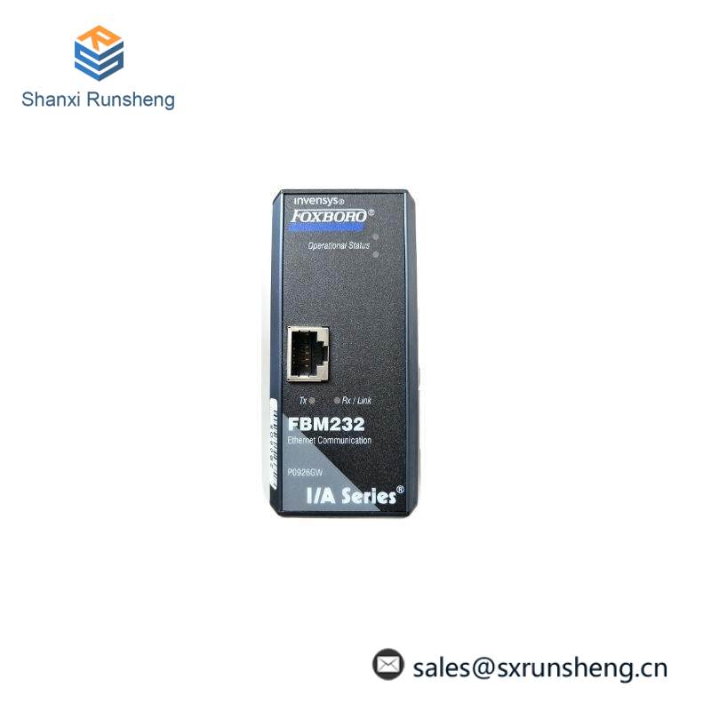 FOXBORO FBM232 Mbps Ethernet, Single