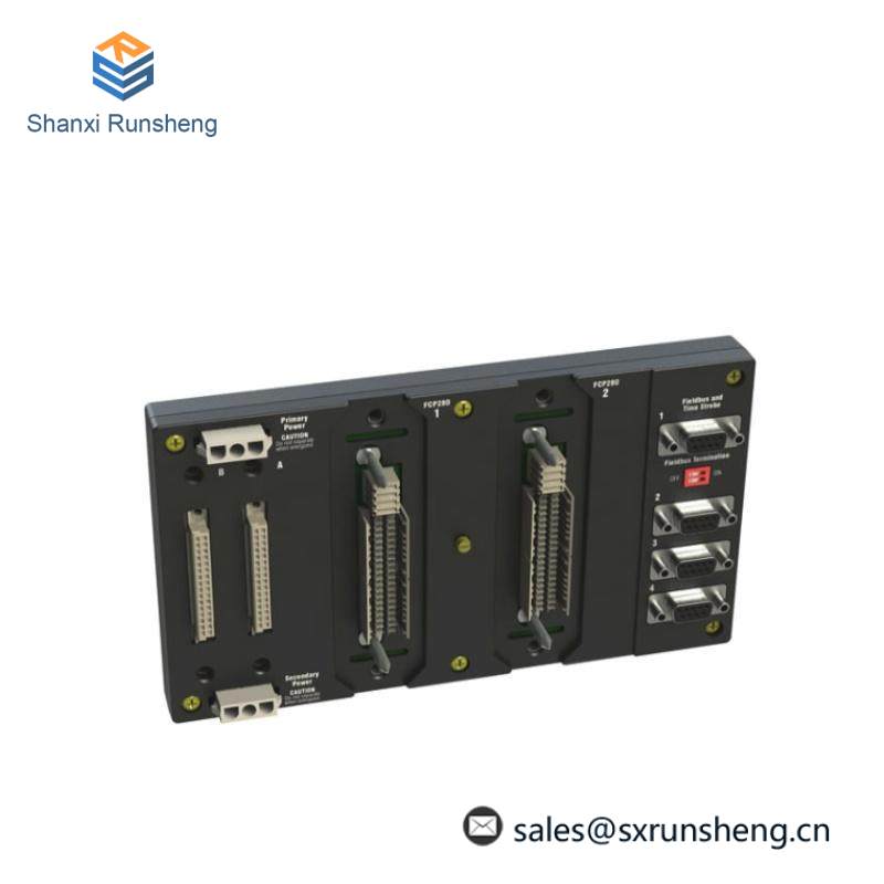 FOXBORO RH924YF DIN-Rail Mounted Modular Baseplate