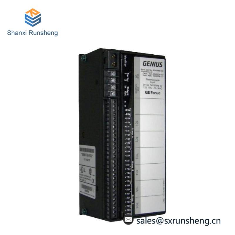 GE Fanuc IC660BBA021 THERMOCOUPLE INPUT BLOCK