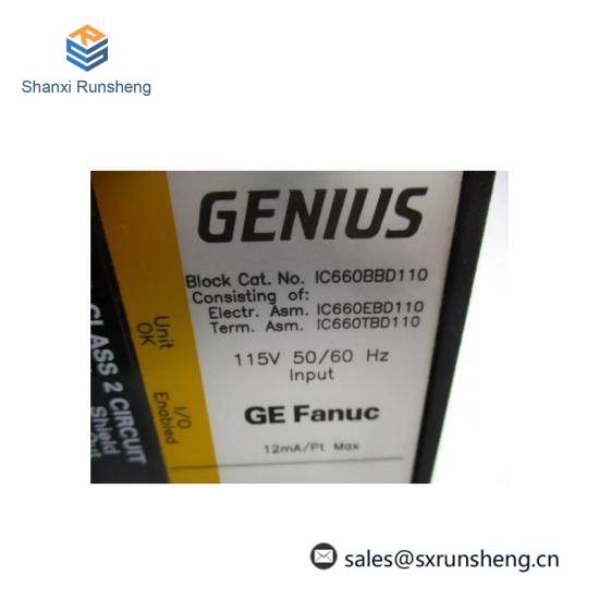 GE FANUC IC660BBD110 Discrete I/O