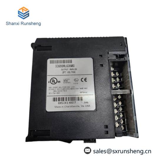GE FANUC IC693ALG390 Analog Output I/O