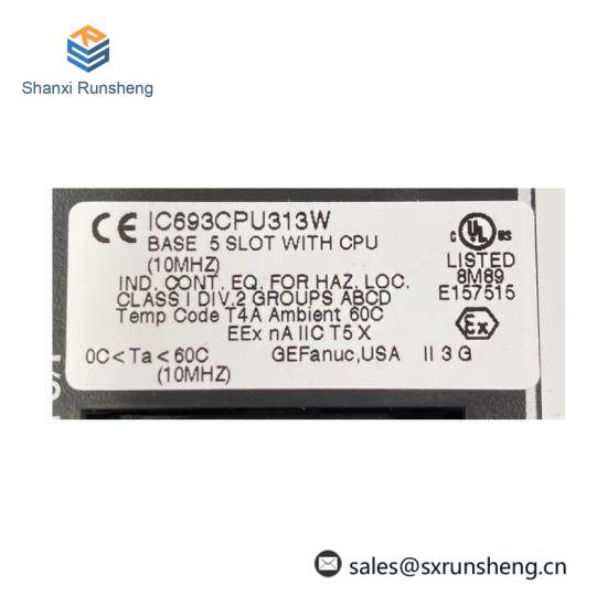 GE FANUC IC693CPU313W Series 90-30